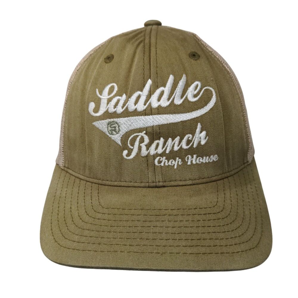 Saddle Ranch Chop House Snapback Trucker Hat Multicolor Os Mesh Back Yupoong